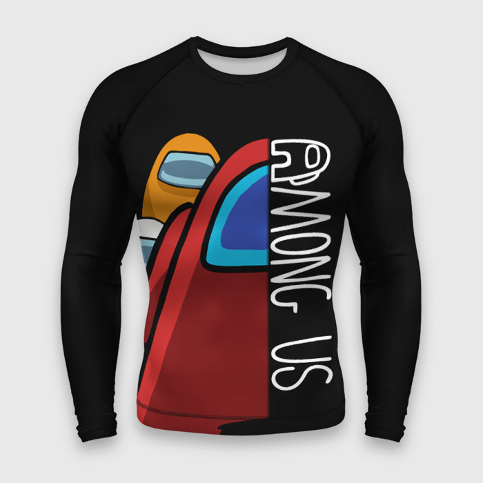 Мужской рашгард 3D AMONG US фото