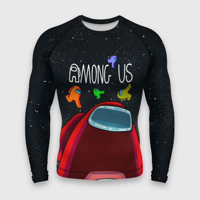 Мужской рашгард 3D AMONG US фото