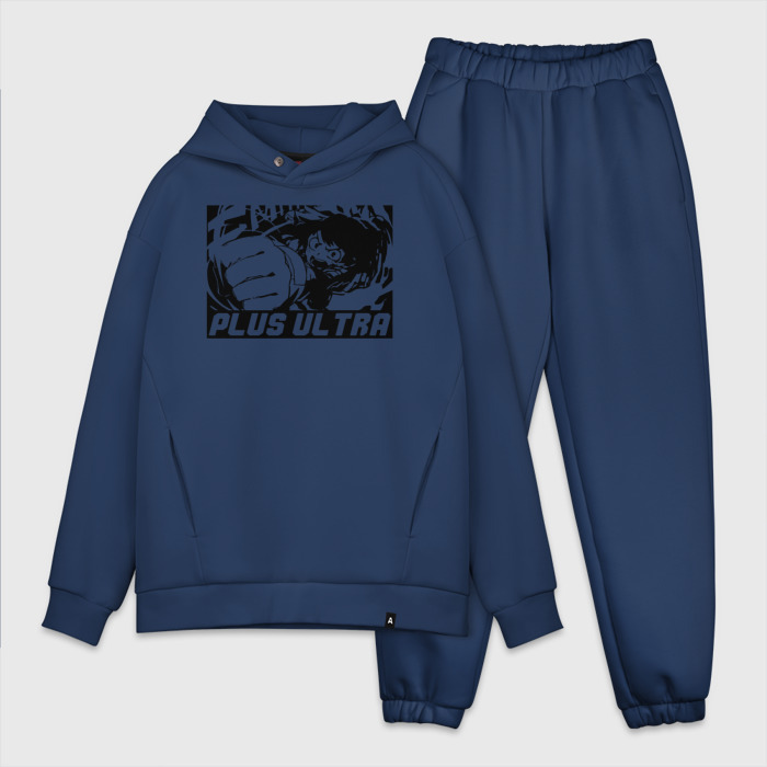 Мужской костюм хлопок OVERSIZE PLUS ULTRA фото