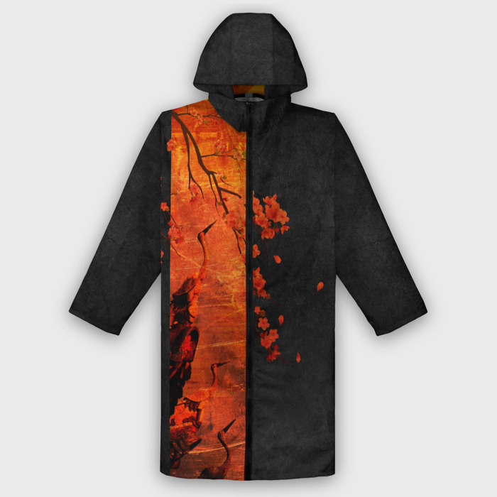 Дождевик унисекс 3D ЦАПЛЯ фото