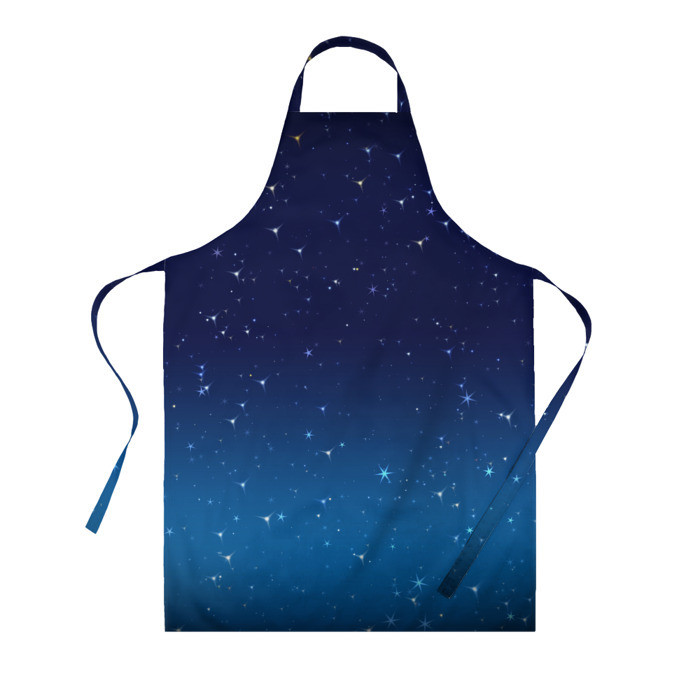 Фартук 3D Звездное небо фото