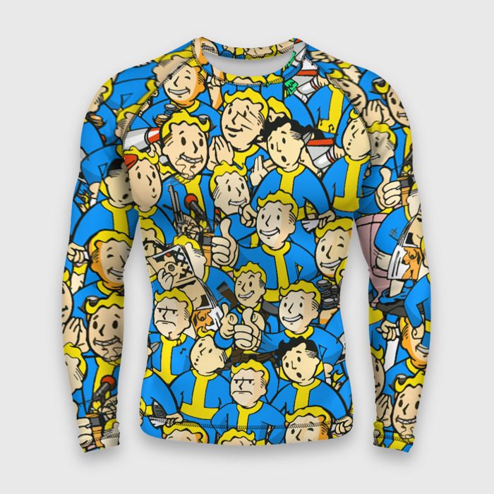 Мужской рашгард 3D FALLOUT фото