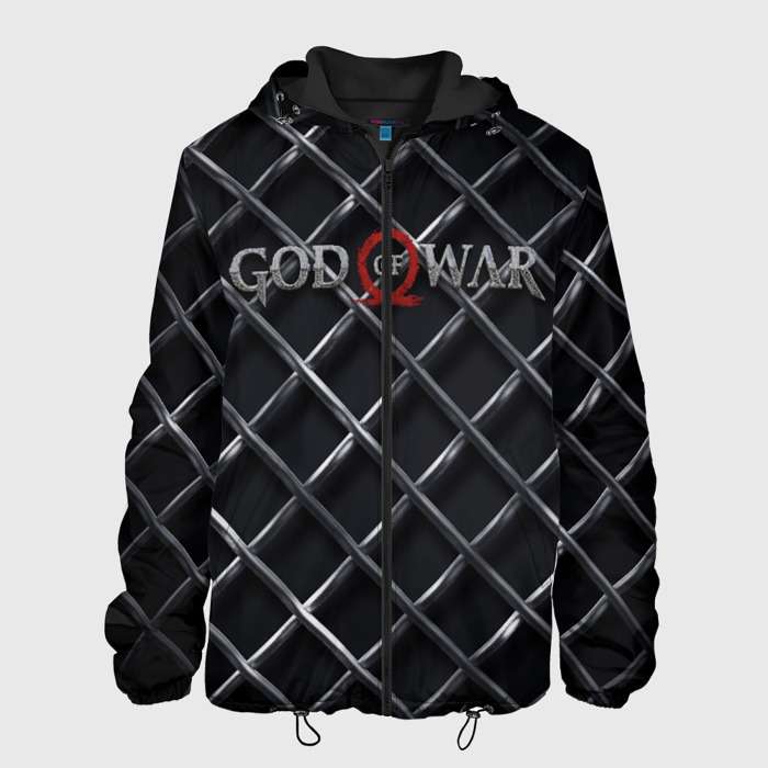 Мужская куртка 3D GOD OF WAR (S) фото