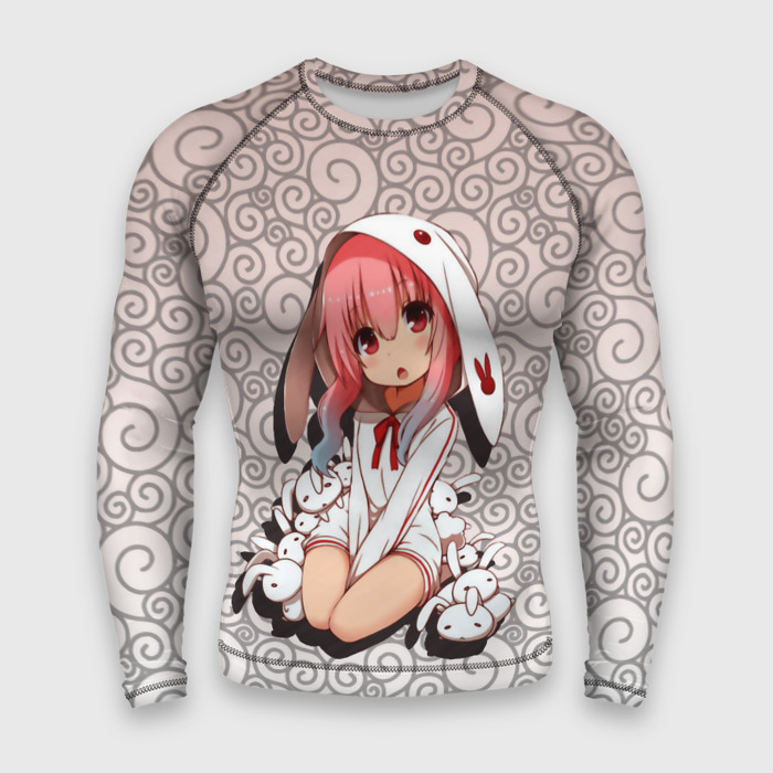 Мужской рашгард 3D Аниме. Манга фото