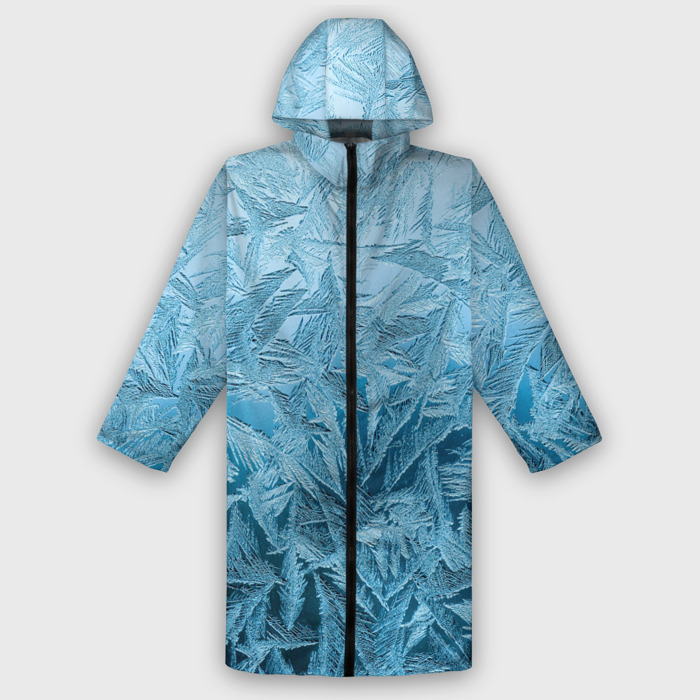 Дождевик унисекс 3D Иней фото