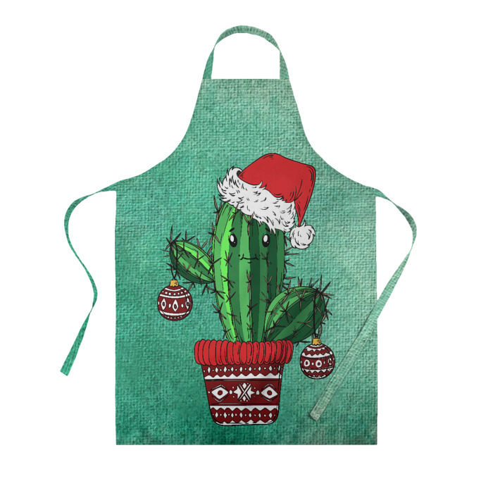 Фартук 3D Кактус Санта фото