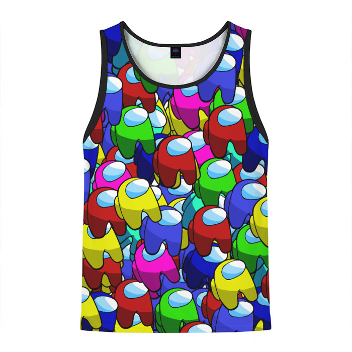 Мужская майка 3D AMONG US фото