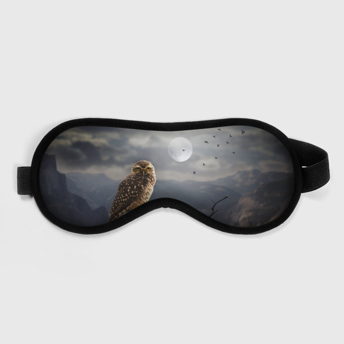 Маска для сна 3D Сова фото