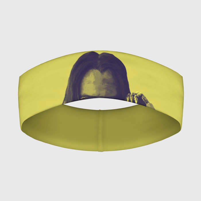 Повязка на голову 3D Cyberpunk 2077 фото