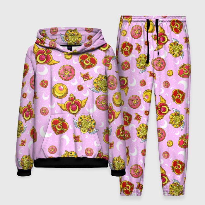 Мужской костюм 3D (с толстовкой) Сейлор Мун фото