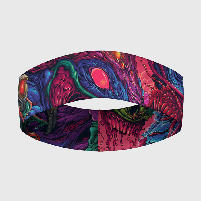 Повязка на голову 3D HYPER BEAST | СКОРОСТНОЙ ЗВЕРЬ фото