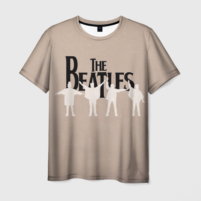 Мужская футболка 3D The Beatles фото