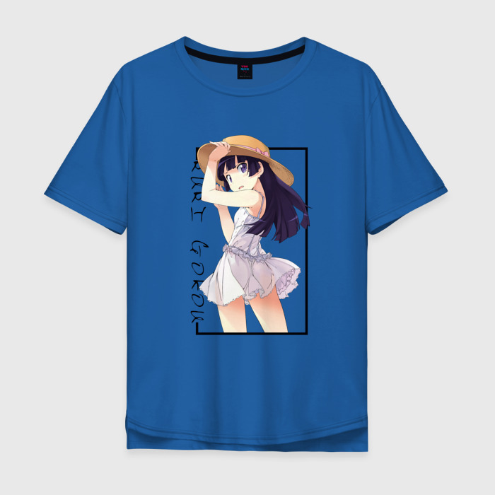 Мужская футболка хлопок Oversize Рури Гоко. OreImo фото
