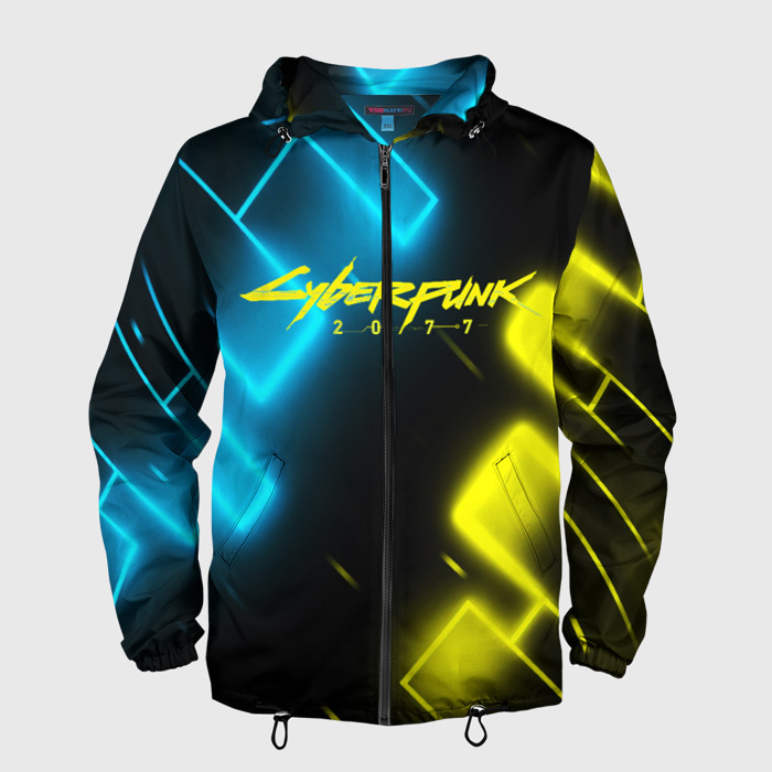 Мужская ветровка 3D CYBERPUNK2077   КИБЕРПАНК фото