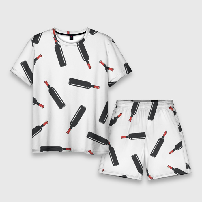 Мужской костюм с шортами 3D винишко фото