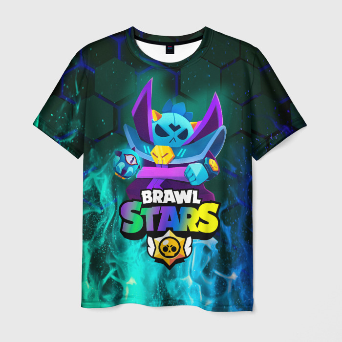 Мужская футболка 3D Dark Lord Spike Brawl Stars фото
