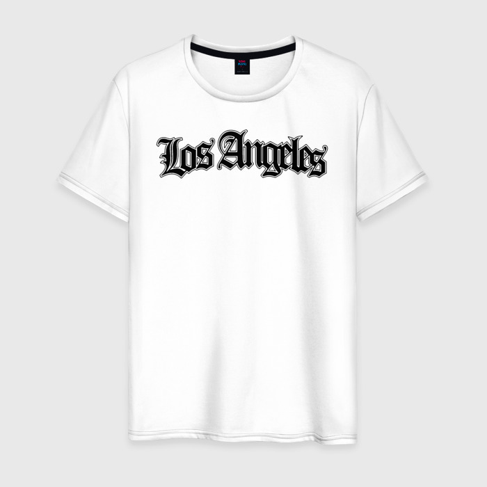 Мужская футболка хлопок Los Angeles фото