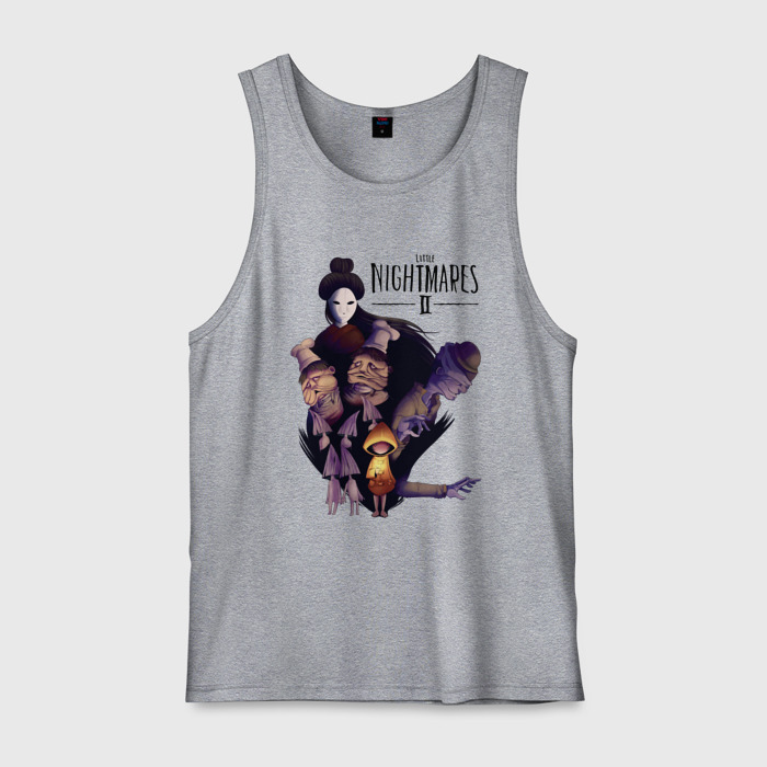 Мужская майка хлопок LITTLE NIGHTMARES | ЛИТЛ НАЙТМЕРС фото