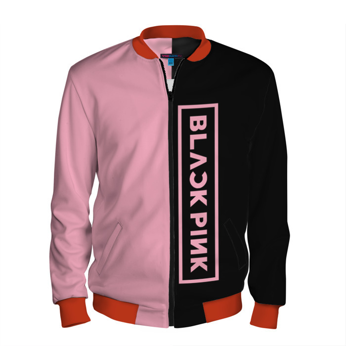 Мужской бомбер 3D BLACKPINK фото