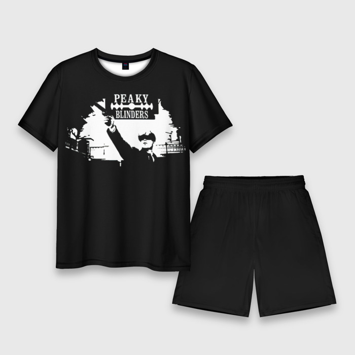 Мужской костюм с шортами 3D Peaky Blinders|Острые Козырьки фото