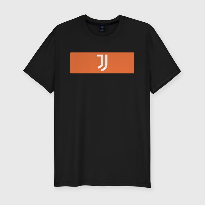 Мужская футболка хлопок Slim Juventus | Tee Cut  Sew (2021 фото