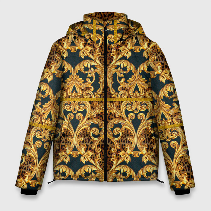 Мужская зимняя куртка 3D luxury style фото