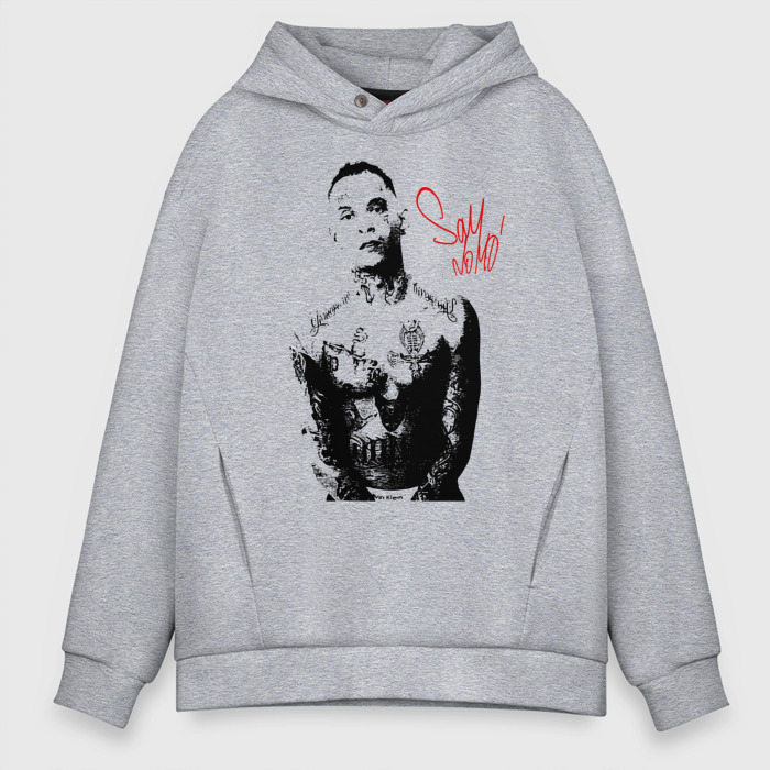 Мужское худи Oversize хлопок KIZARU фото