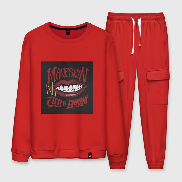 Мужской костюм хлопок Maneskin фото