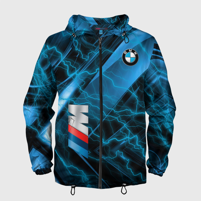 Мужская ветровка 3D BMW фото