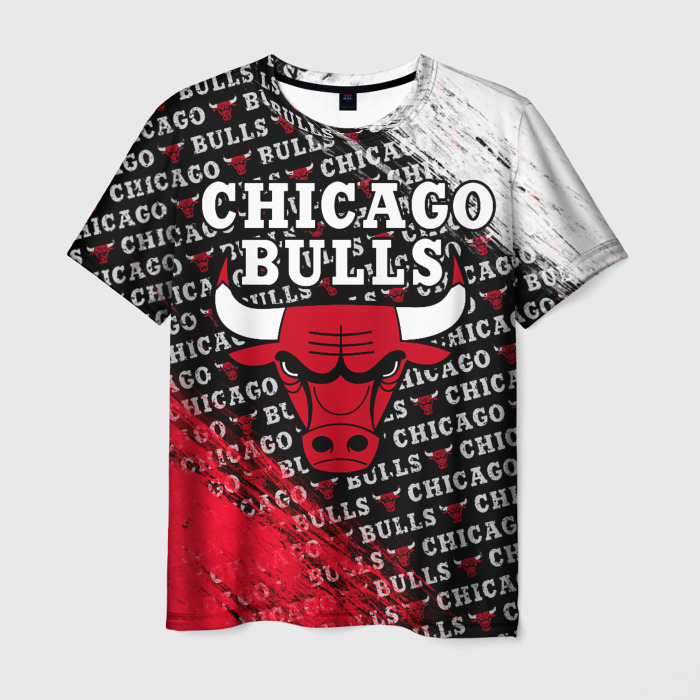 Мужская футболка 3D CHICAGO BULLS [6] фото