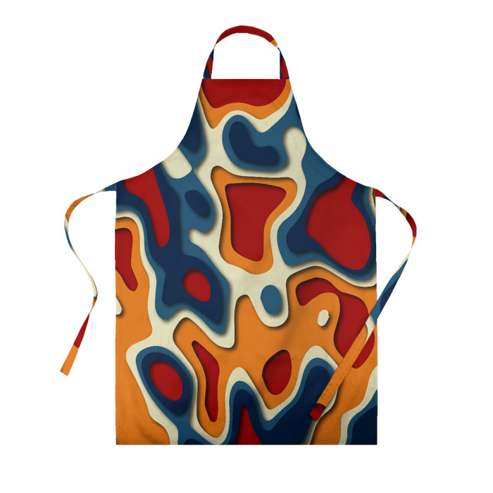 Фартук 3D Пятна краски фото