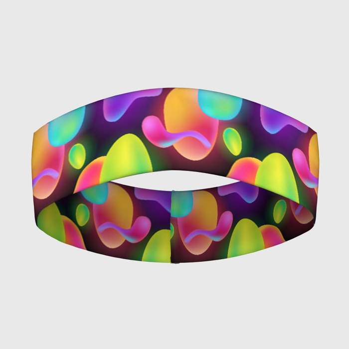 Повязка на голову 3D Ночные фонарики светлячки фото