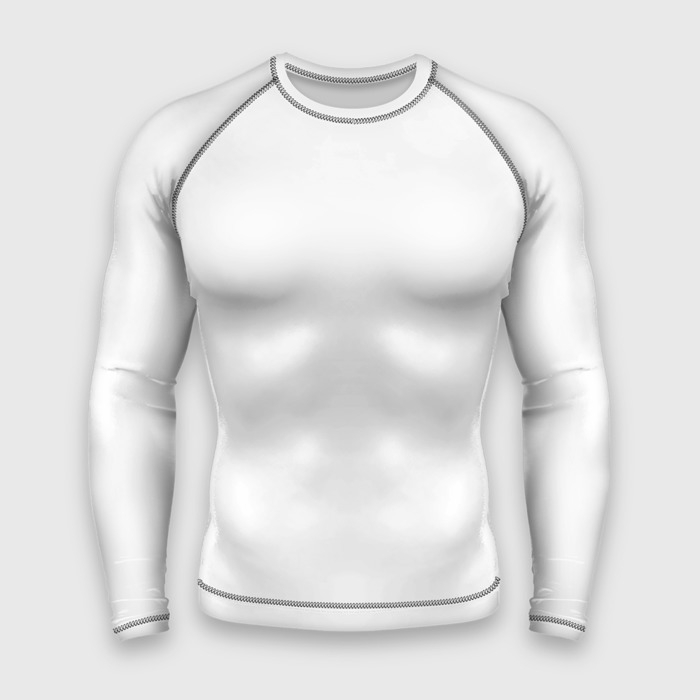 Мужской рашгард 3D Винтовка и нож фото