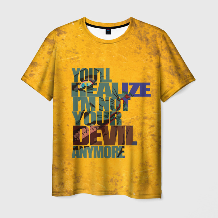 Мужская футболка 3D Corey Taylor фото