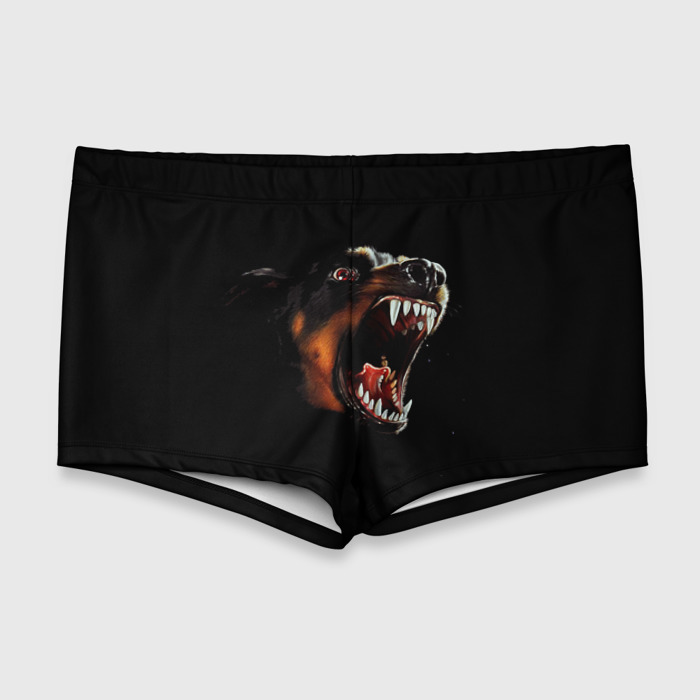 Мужские купальные плавки 3D РОТВЕЙЛЕР фото