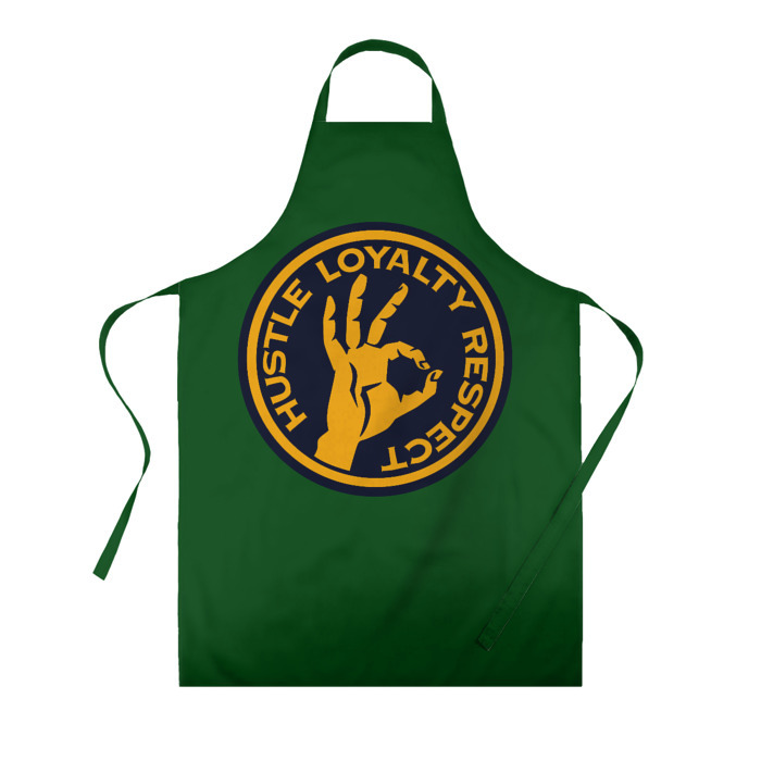 Фартук 3D Hustle Loyalty respect фото