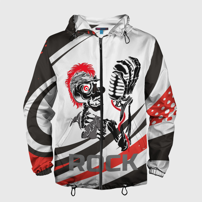 Мужская ветровка 3D Punk music фото