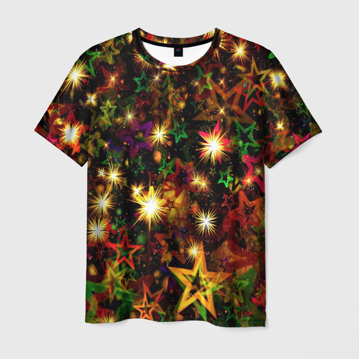 Мужская футболка 3D Яркий день фото