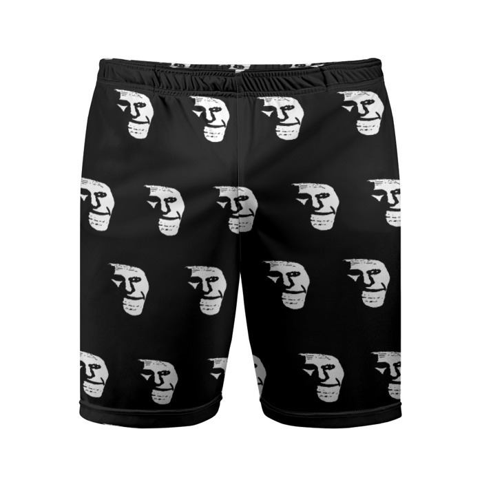 Мужские шорты спортивные Dark trollface фото