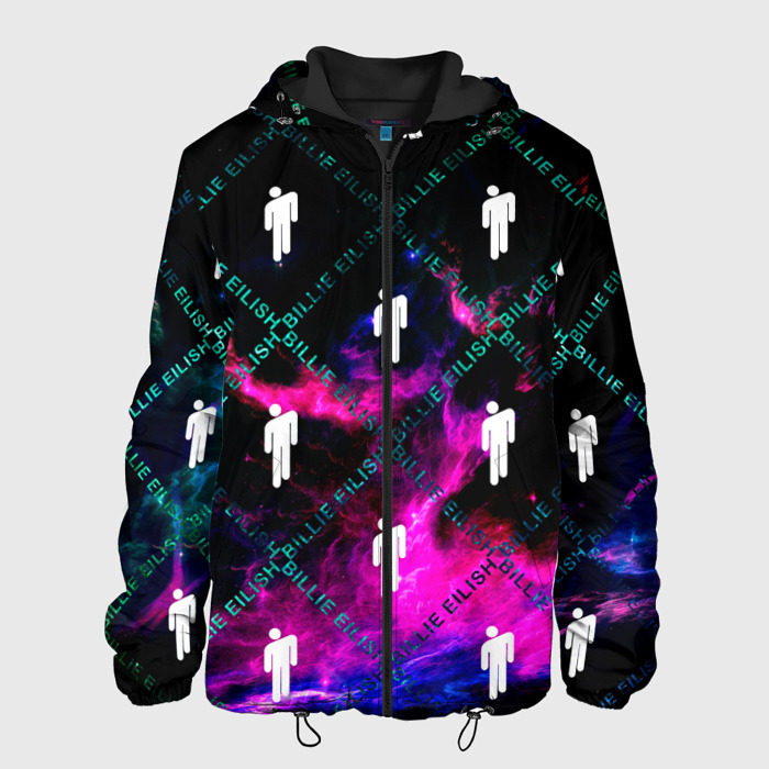 Мужская куртка 3D BILLIE EILISH фото