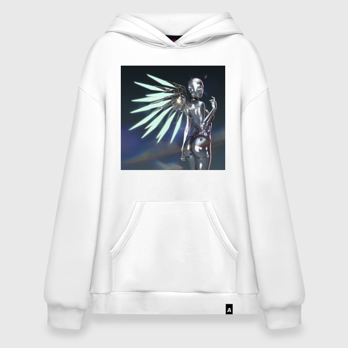 Худи SuperOversize хлопок All Babies Fly фото