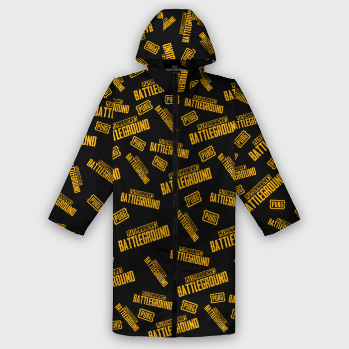 Дождевик унисекс 3D PUBG | ПАБГ фото