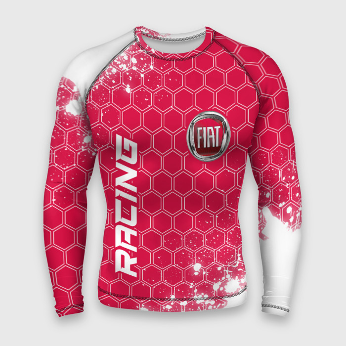 Мужской рашгард 3D Fiat  Racing фото
