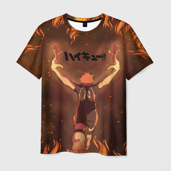 Мужская футболка 3D Haikyu | Волейбол (Z) фото