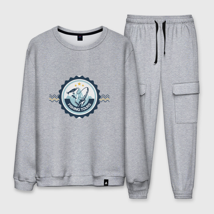 Мужской костюм хлопок Рыболовный тур фото