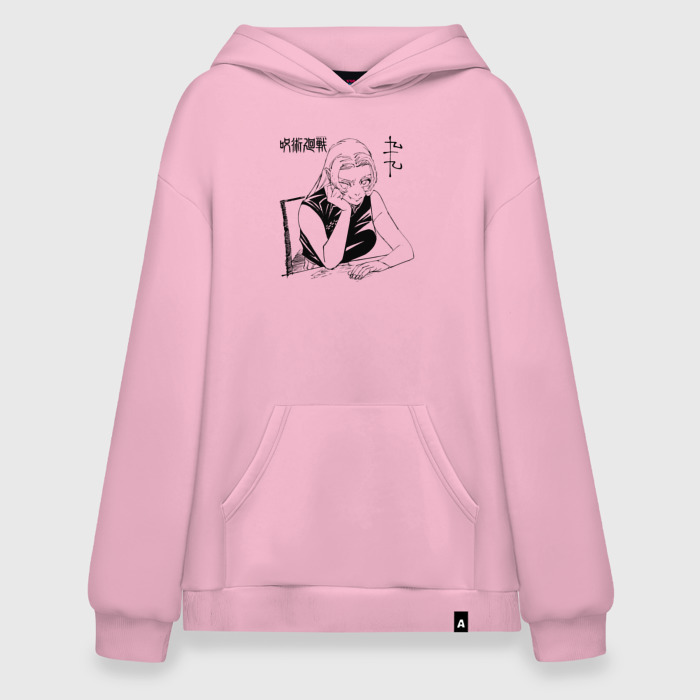 Худи SuperOversize хлопок Цукумо Юки Магическая битва фото
