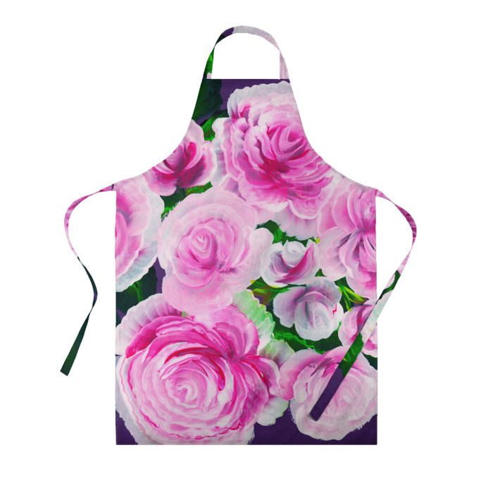Фартук 3D Цветы 