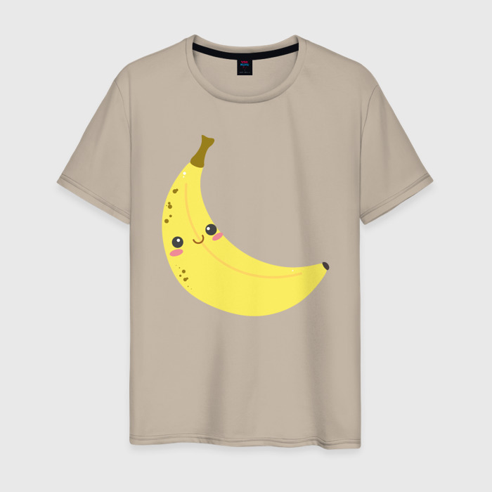 Мужская футболка хлопок Веселый банан фото
