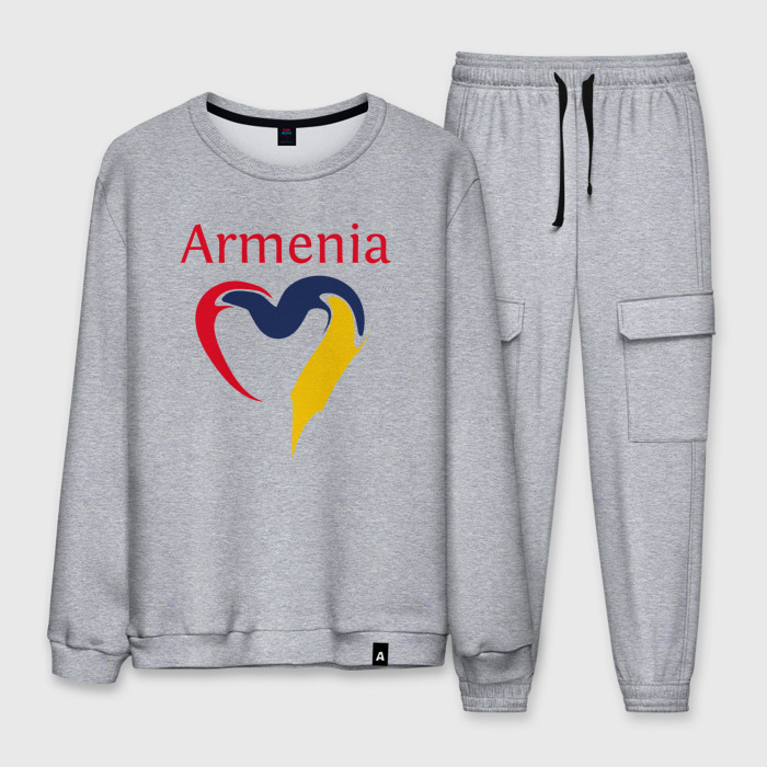 Мужской костюм хлопок Armenia Heart фото