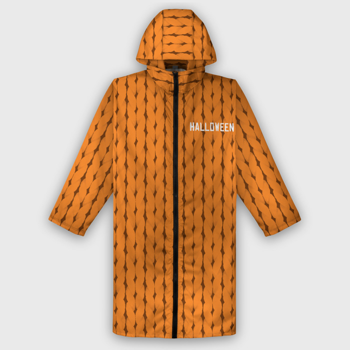 Дождевик унисекс 3D ORANGE ROPE HALLOWEEN фото